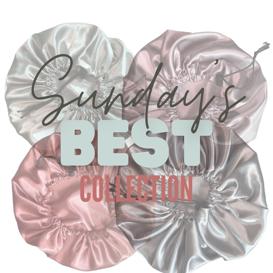 Sunday’s Light Lav Satin Bonnet
