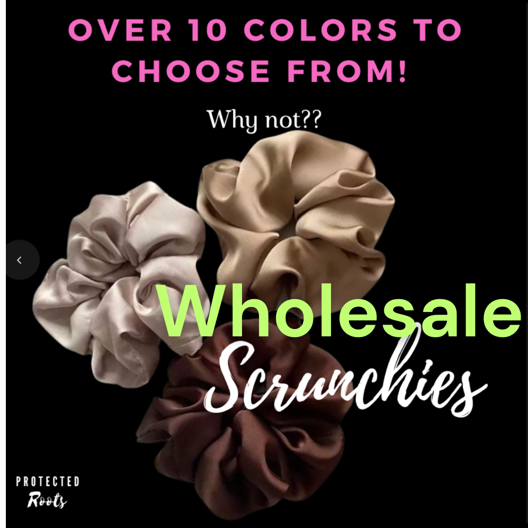 WHOLESALE Root Scrunchies (10 pack)