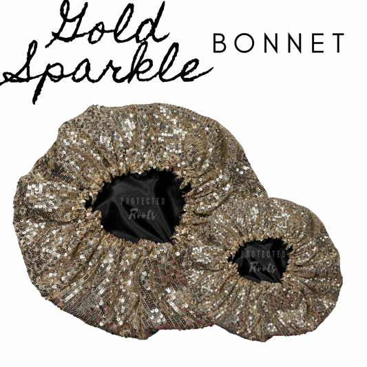 Gold Sparkle Bonnet