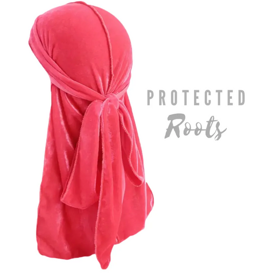 Pink Velvet Durag